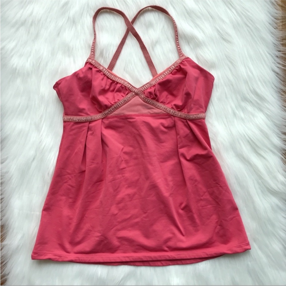 Lululemon Coral Dance Strap Tank Top